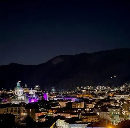 Lake And City View - Downtown Apartment Como
