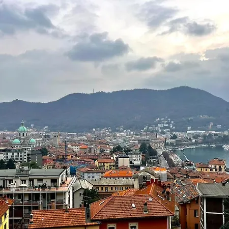 Apartment Lake And City View - Downtown Como